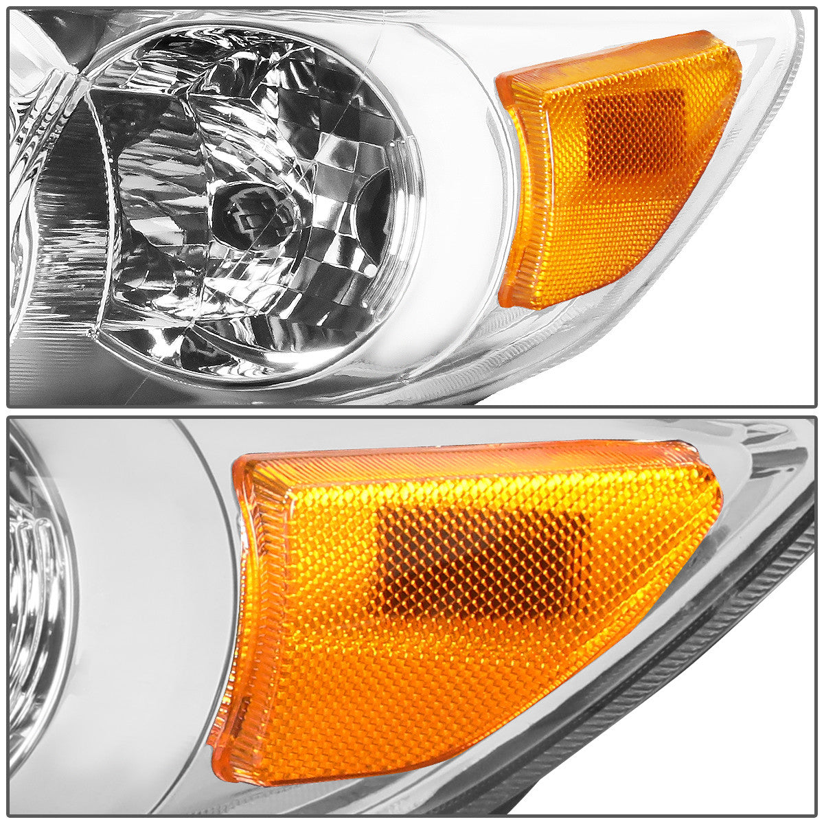 Factory Style Headlights <br>11-13 Toyota Corolla Sedan