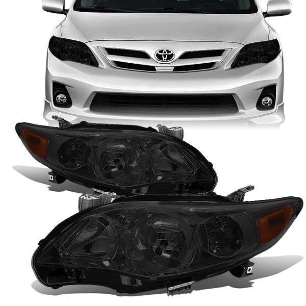 Factory Style Headlights <br>11-13 Toyota Corolla Sedan