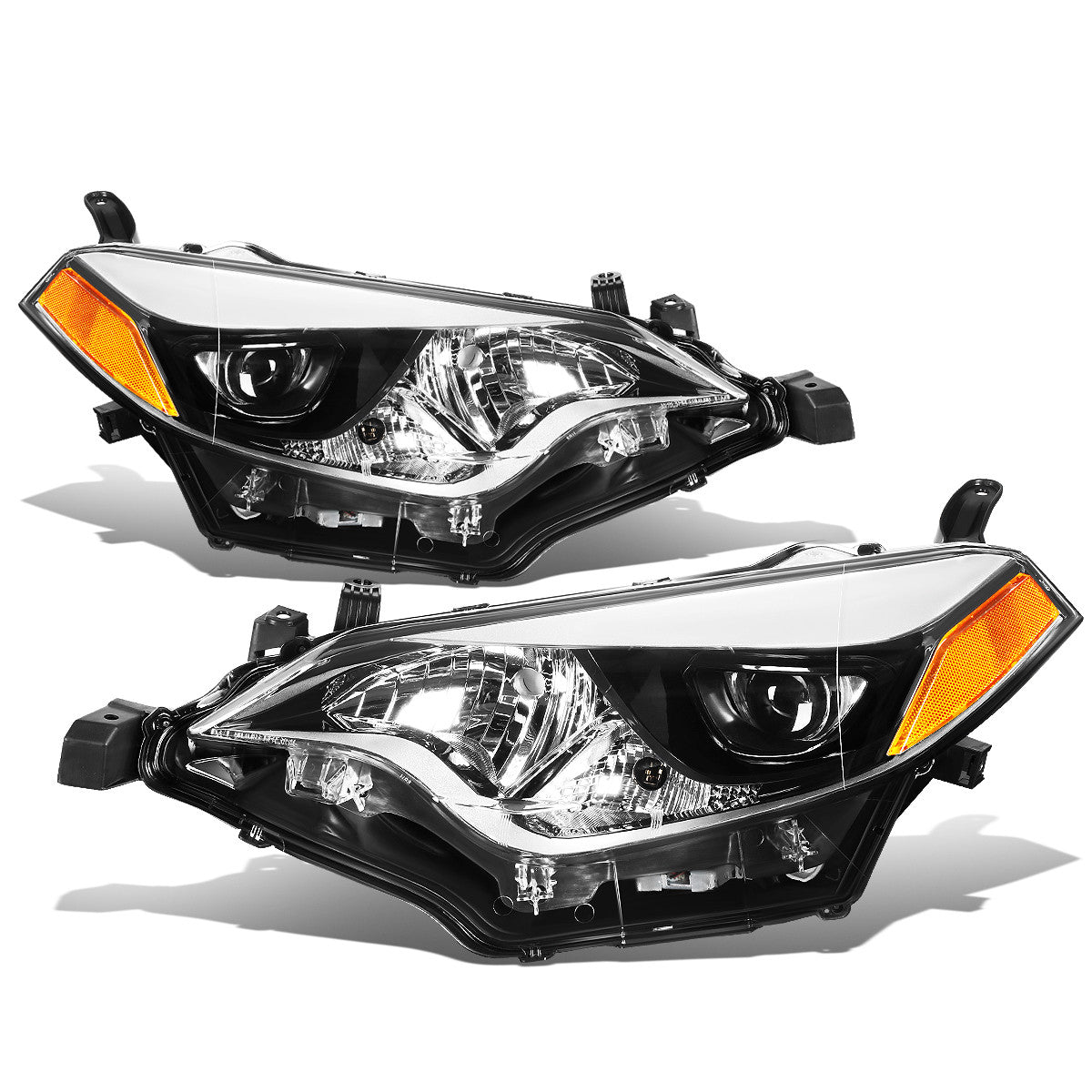 Factory Style Projector Headlights <br>14-16 Toyota Corolla Sedan