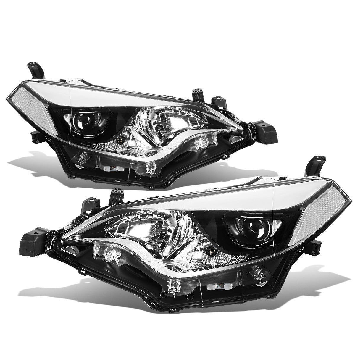 Factory Style Projector Headlights <br>14-16 Toyota Corolla Sedan