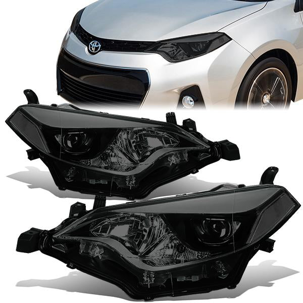 Factory Style Projector Headlights <br>14-16 Toyota Corolla Sedan