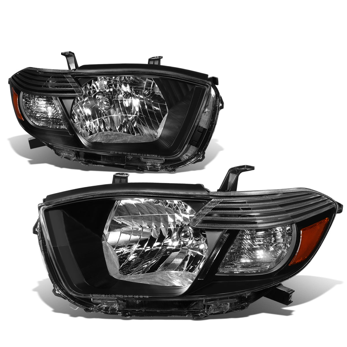 Factory Style Headlights <br>08-10 Toyota Highlander