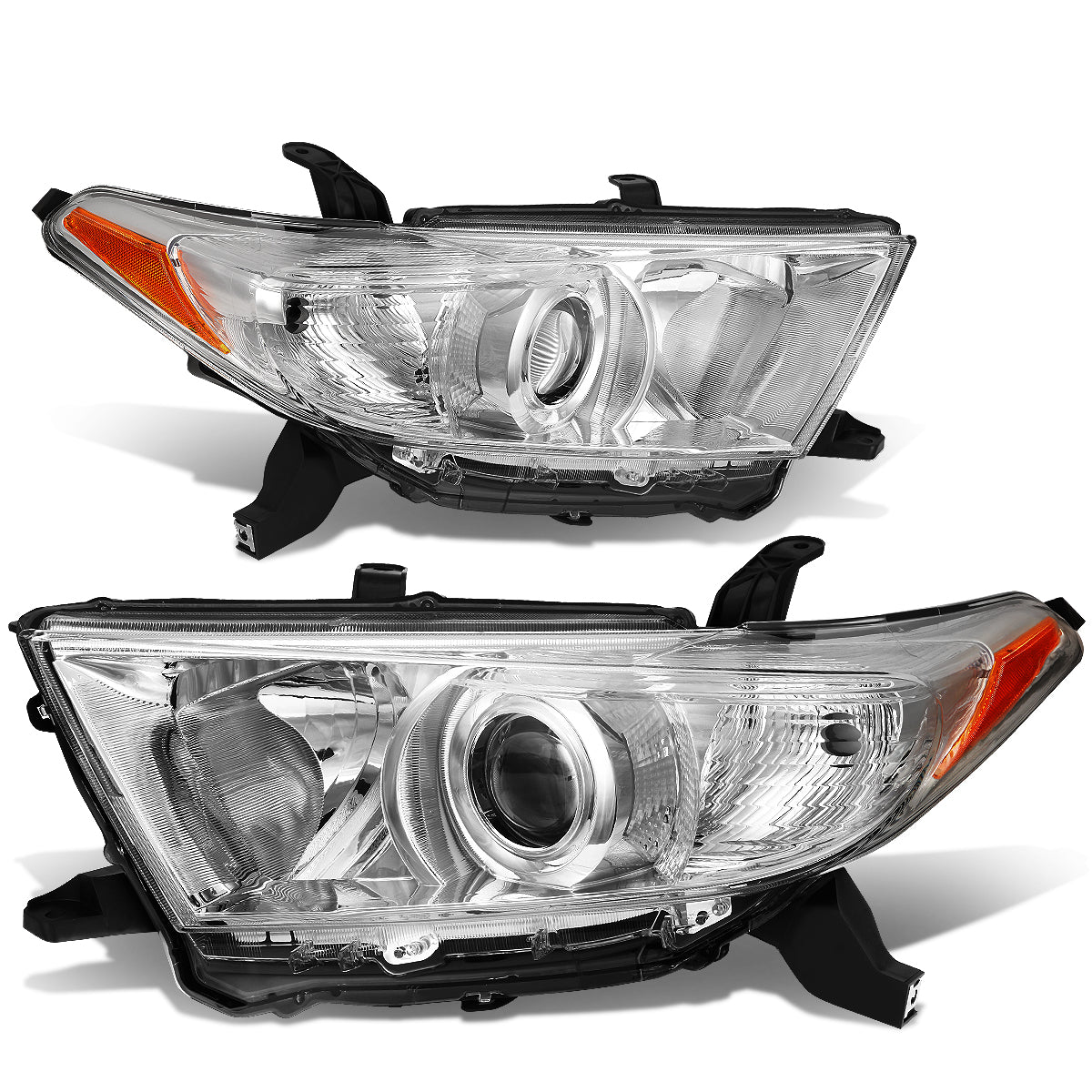 Factory Style Projector Headlights <br>11-13 Toyota Highlander