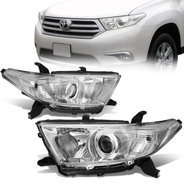 Factory Style Projector Headlights <br>11-13 Toyota Highlander