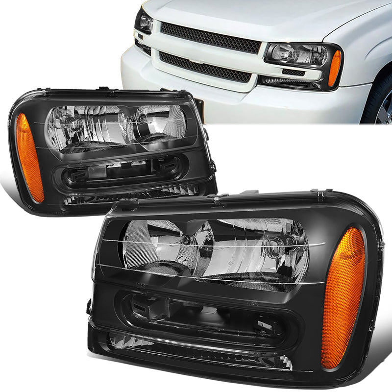 Factory Style Headlights <br>02-09 Chevy Trailblazer, 02-05 EXT