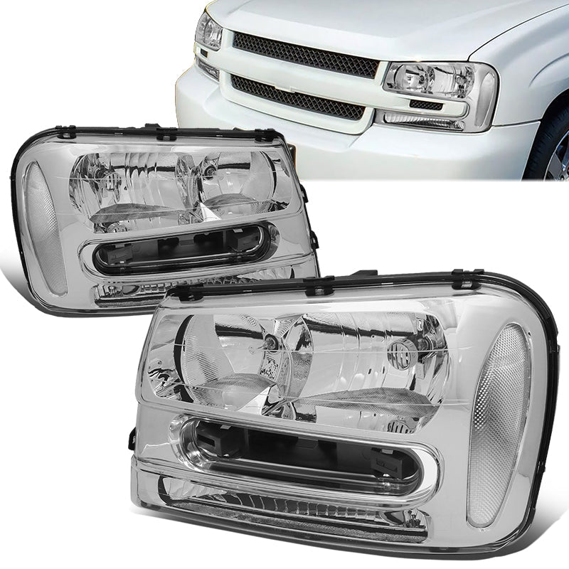 Factory Style Headlights <br>02-09 Chevy Trailblazer, 02-05 EXT