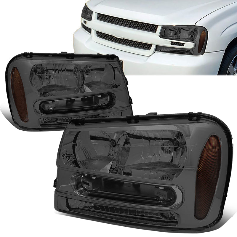 Factory Style Headlights <br>02-09 Chevy Trailblazer, 02-05 EXT