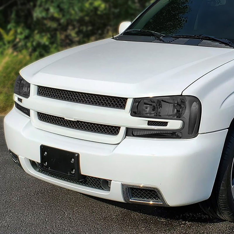 Factory Style Headlights <br>02-09 Chevy Trailblazer, 02-05 EXT