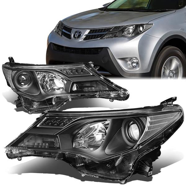 Factory Style Projector Headlights <br>13-15 Toyota RAV4