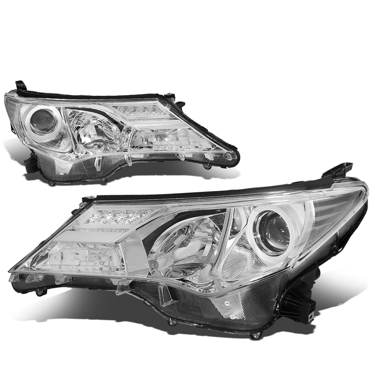 Factory Style Projector Headlights <br>13-15 Toyota RAV4