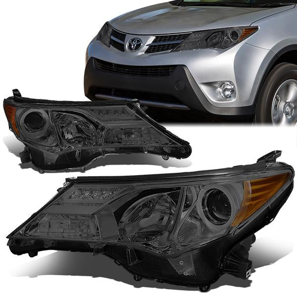 Factory Style Projector Headlights <br>13-15 Toyota RAV4