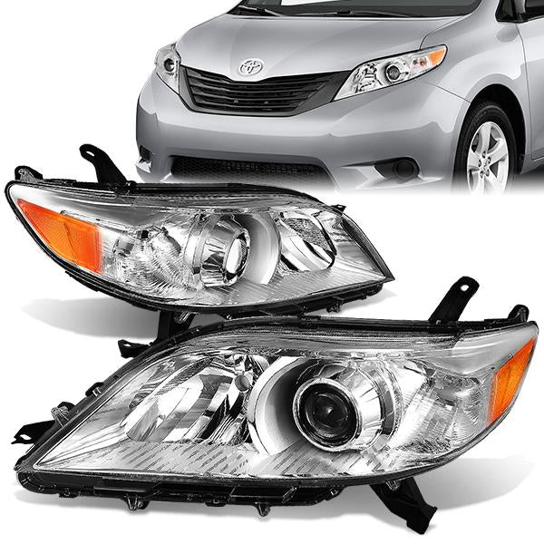 Factory Style Projector Headlights <br>11-17 Toyota Sienna