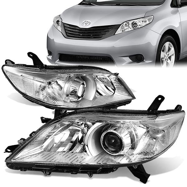 Factory Style Projector Headlights <br>11-17 Toyota Sienna