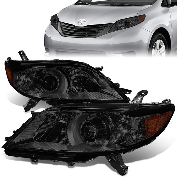 Factory Style Projector Headlights <br>11-17 Toyota Sienna