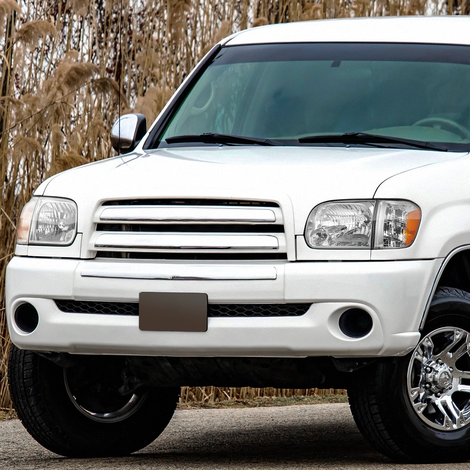 Factory Style Headlights <br>05-07 Toyota Sequoia Tundra Crew Cab