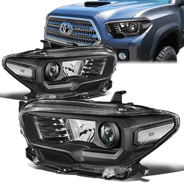 Factory Style Projector Headlights <br>16-18 Toyota Tacoma