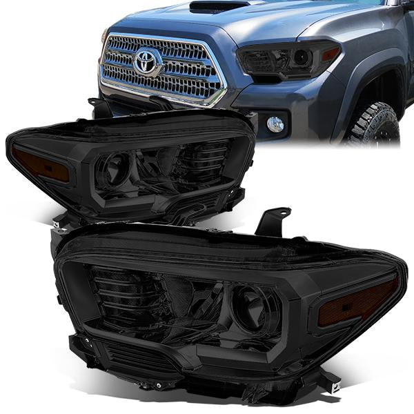 Factory Style Projector Headlights <br>16-18 Toyota Tacoma