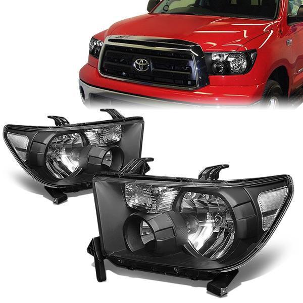 Factory Style Headlights <br>07-13 Toyota Tundra, 08-17 Sequoia