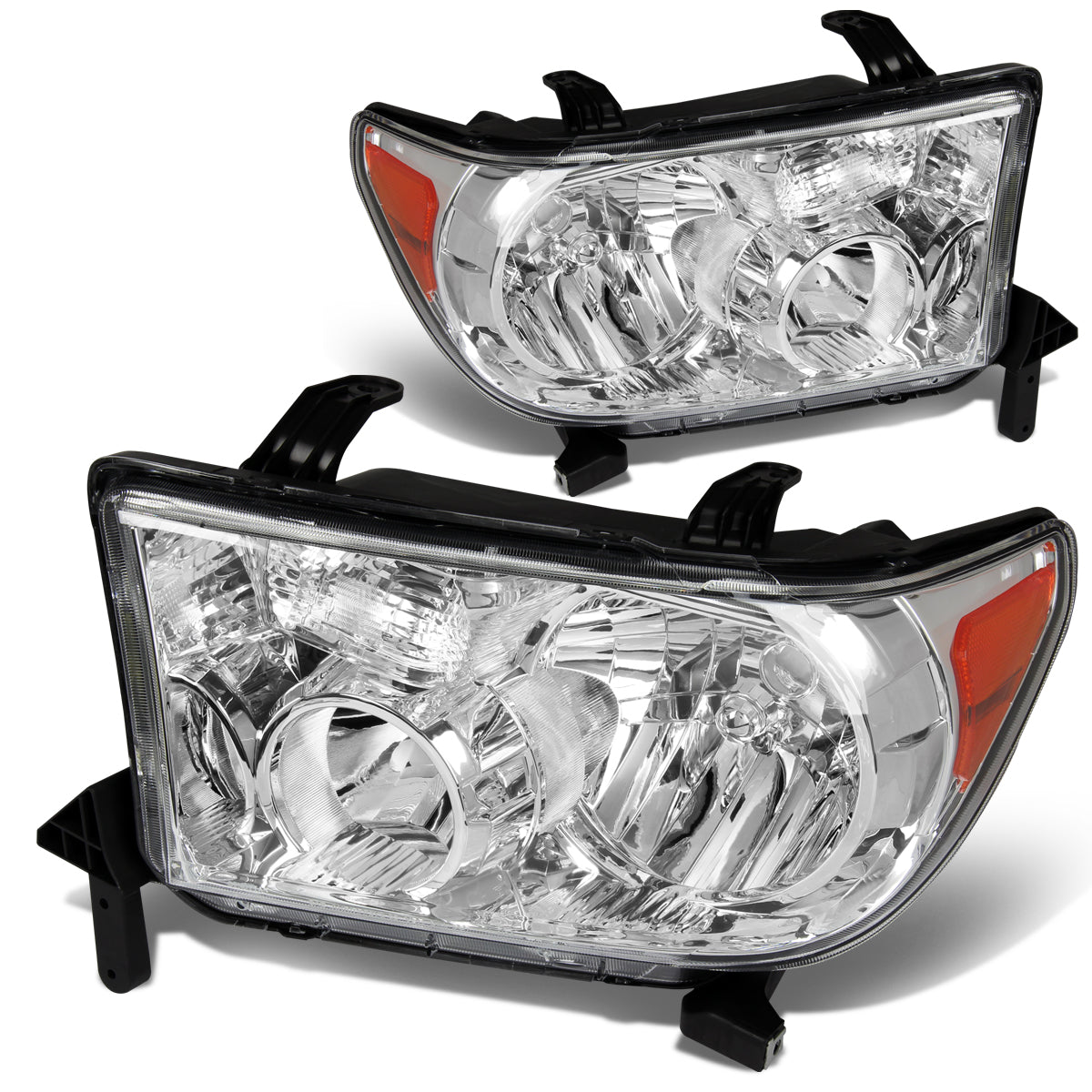 Factory Style Headlights <br>07-13 Toyota Tundra, 08-17 Sequoia