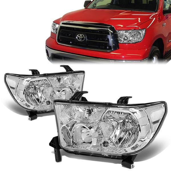 Factory Style Headlights <br>07-13 Toyota Tundra, 08-17 Sequoia