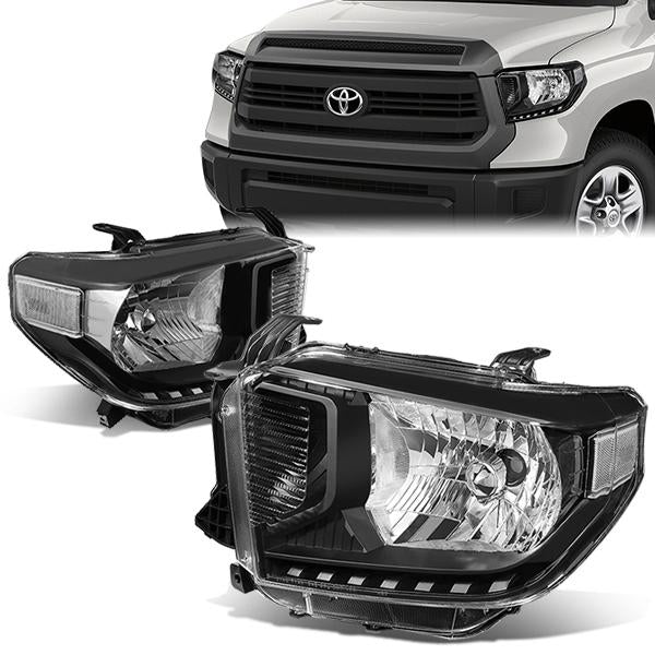 Factory Style Headlights <br>14-17 Toyota Tundra