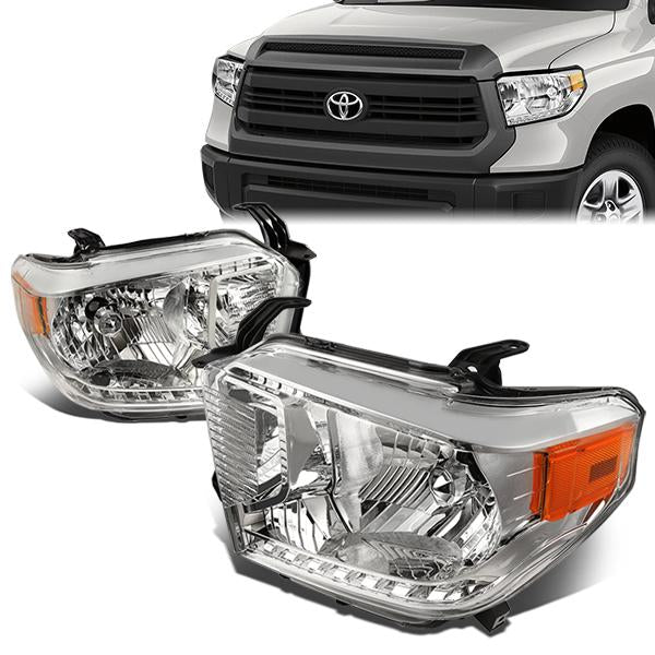 Factory Style Headlights <br>14-17 Toyota Tundra