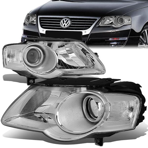 Factory Style Projector Headlights <br>06-10 Volkswagen Passat