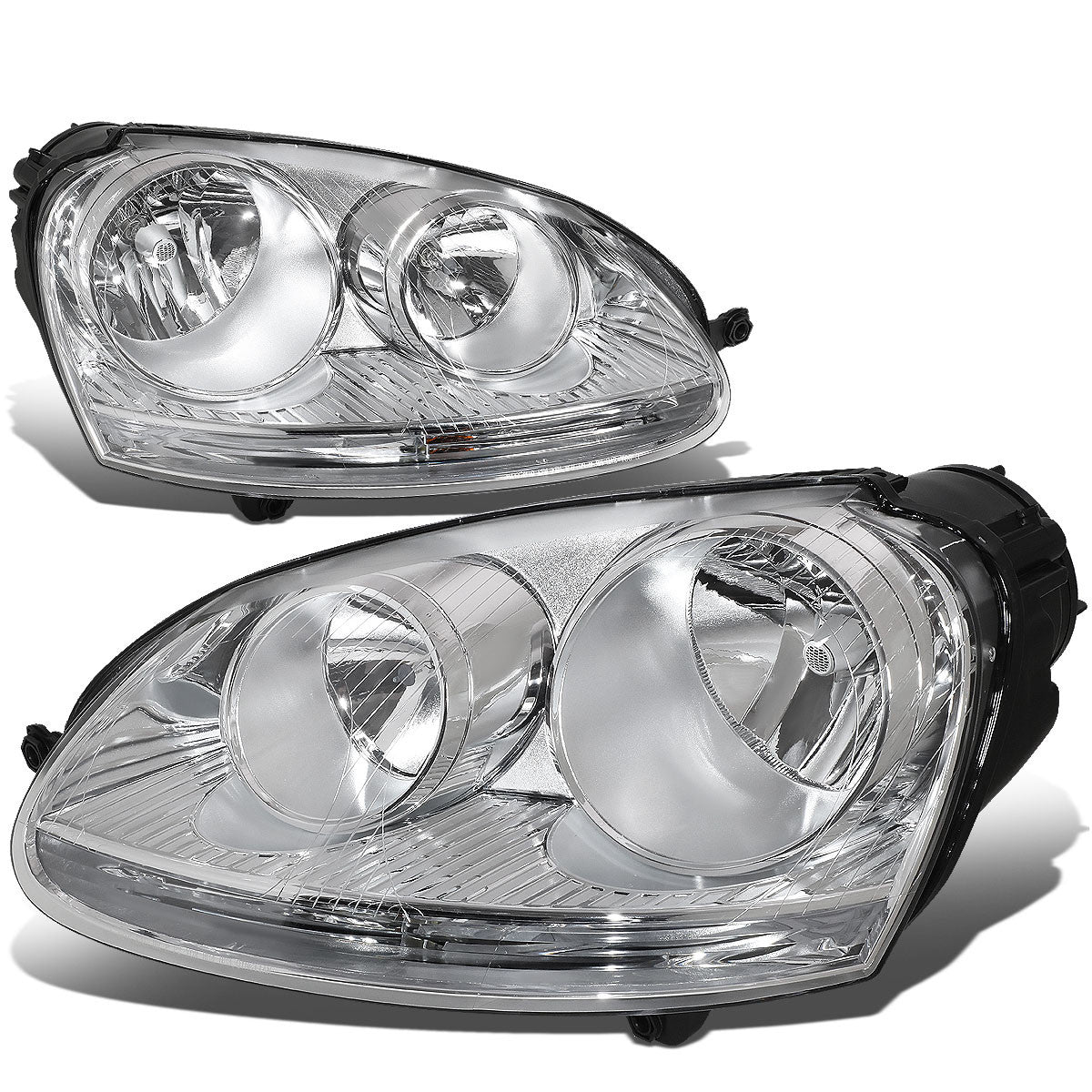 Factory Style Headlights <br>05-10 Volkswagen Jetta, 06-09 Rabbit