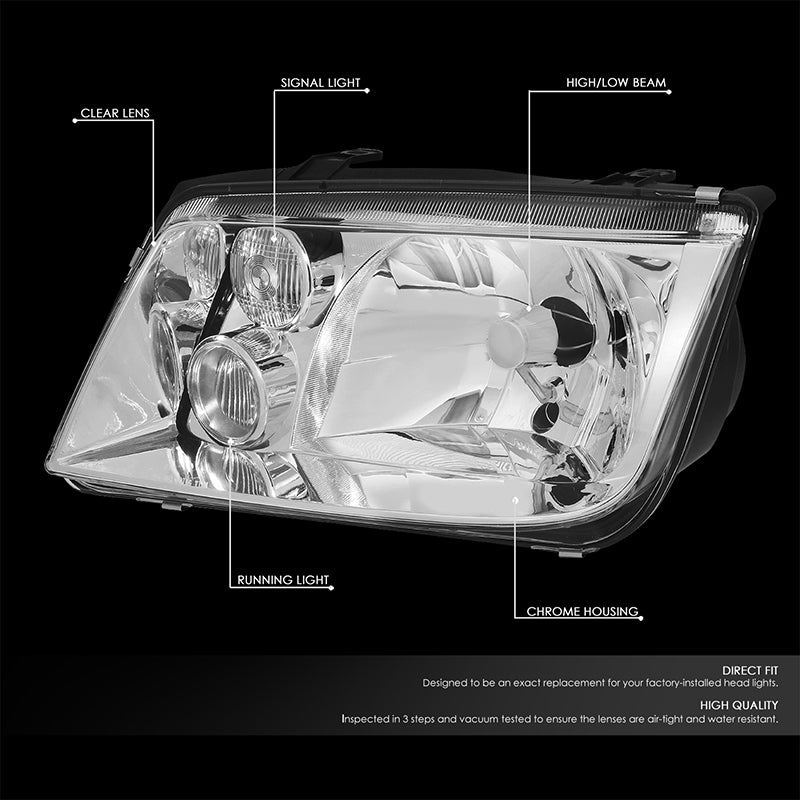 Factory Style Headlights <br>99-05 Volkswagen Jetta