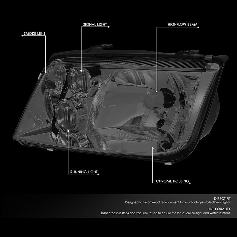 Factory Style Headlights <br>99-05 Volkswagen Jetta