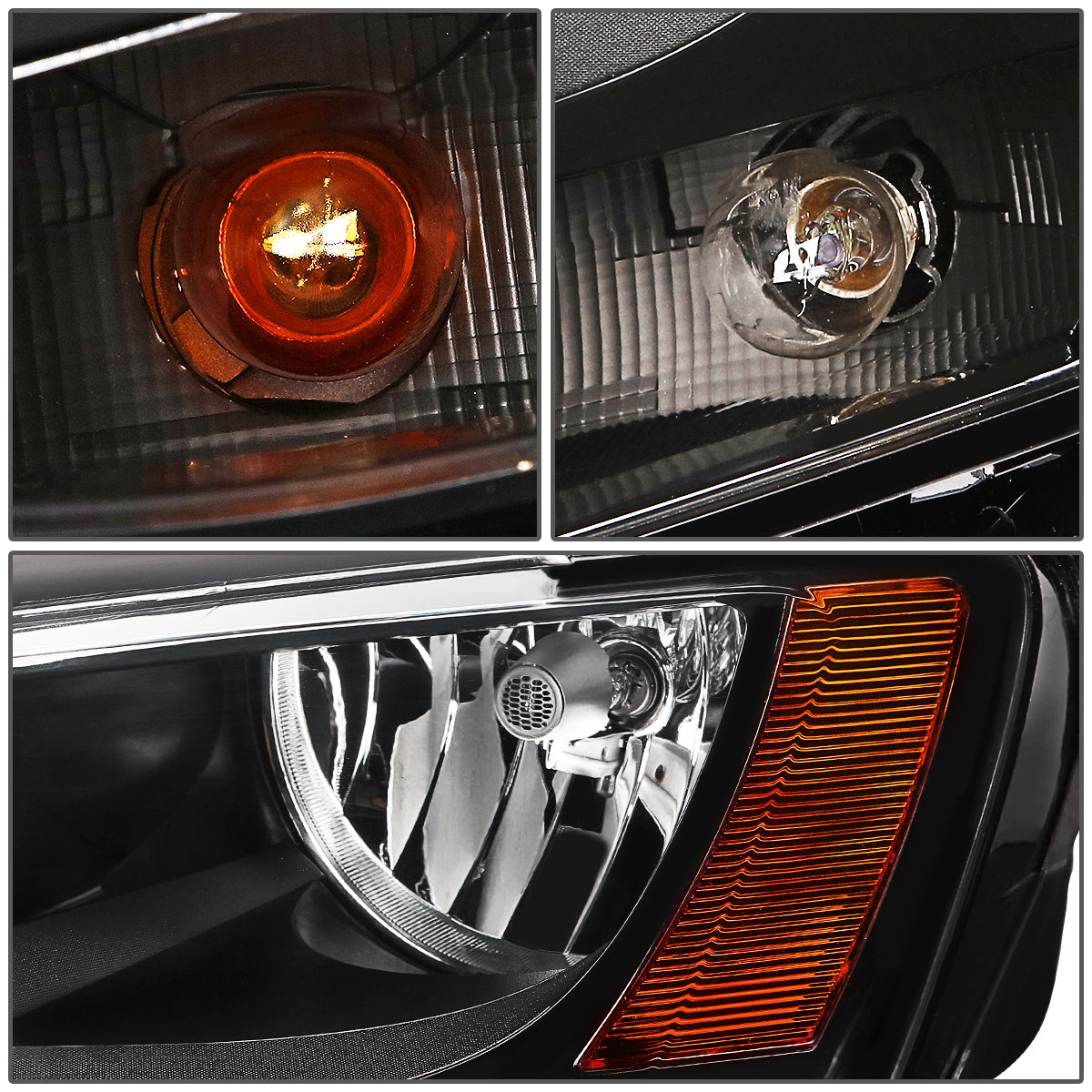 Factory Style Headlights <br>11-17 Volkswagen Jetta Sedan