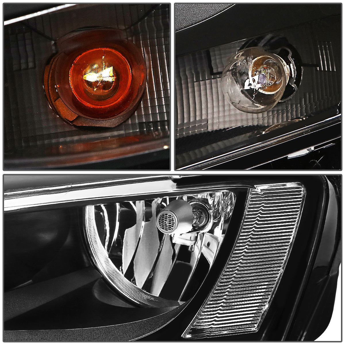 Factory Style Headlights <br>11-17 Volkswagen Jetta Sedan