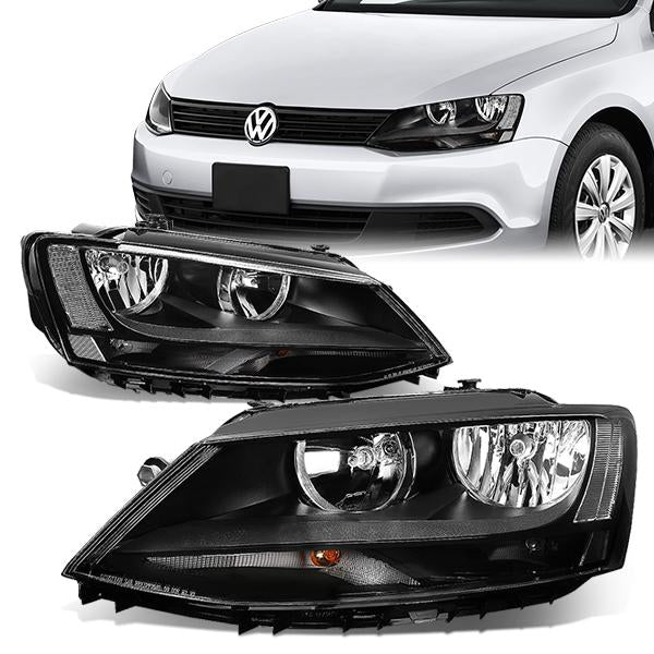 Factory Style Headlights <br>11-17 Volkswagen Jetta Sedan