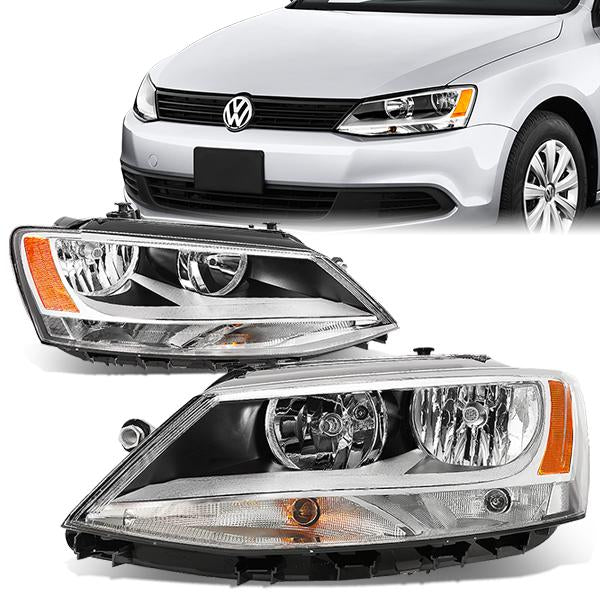 Factory Style Headlights <br>11-17 Volkswagen Jetta Sedan