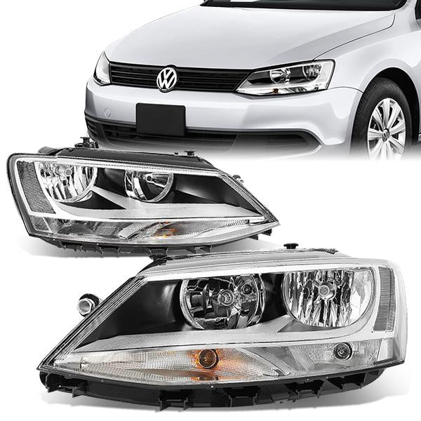 Factory Style Headlights <br>11-17 Volkswagen Jetta Sedan