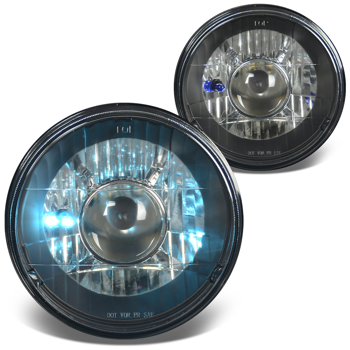 7x7 in. Round Projector Headlights