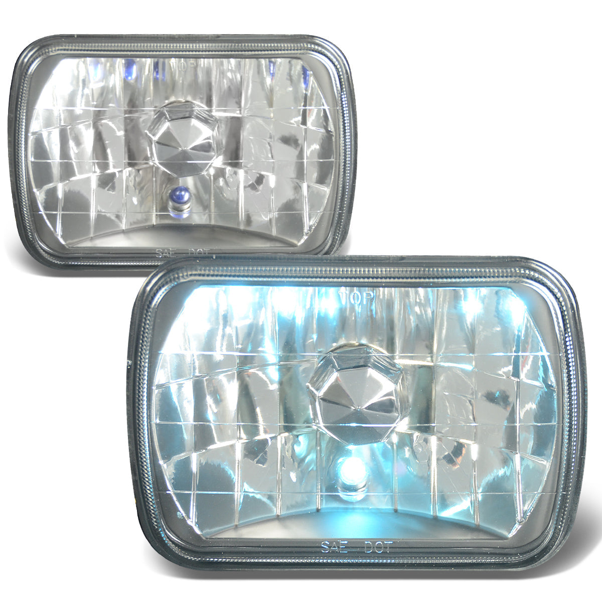7x6 in. Square Headlights