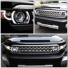 07-14 Toyota FJ Cruiser Front Grille+LED DRL Projector Headlights