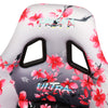 Ombre Sakura Fiberglass Vegan Satin Bucket Racing Seat - FRP-302-SAKURA