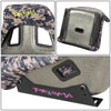 Grey Camo Fiberglass Vegan Satin Bucket Racing Seat - FRP-302-STORM