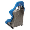 1 Piece Large Alcantara Fabric Prisma Fixed Bucket Racing Seat - FRP-302BL-ULTRA