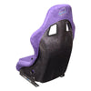 1 Piece Medium Alcantara Fabric Prisma Fixed Bucket Racing Seat - FRP-303PP-PRISMA