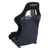 Carbon Fiber Back Fixed Position Bucket Racing Seat - RSC-302CF-BL