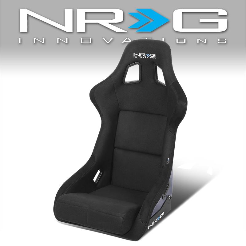 Carbon Fiber Back Fixed Position Bucket Racing Seat - RSC-302CF-BL