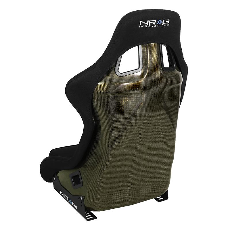 Carbon Fiber Back Fixed Position Bucket Racing Seat - RSC-302CF-GD