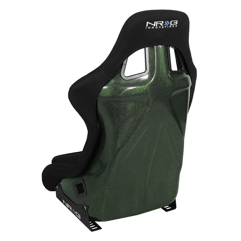 Carbon Fiber Back Fixed Position Bucket Racing Seat - RSC-302CF-GN