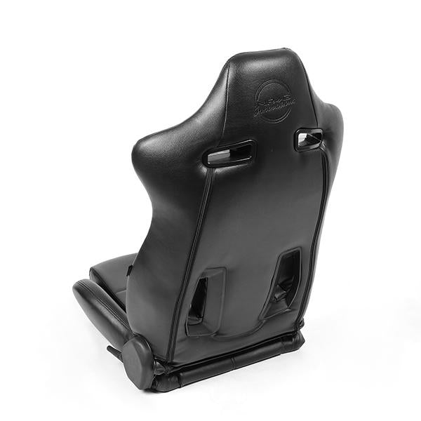 Fully Reclinable PVC Racing Seat - Left/Driver Side - RSC-810BK