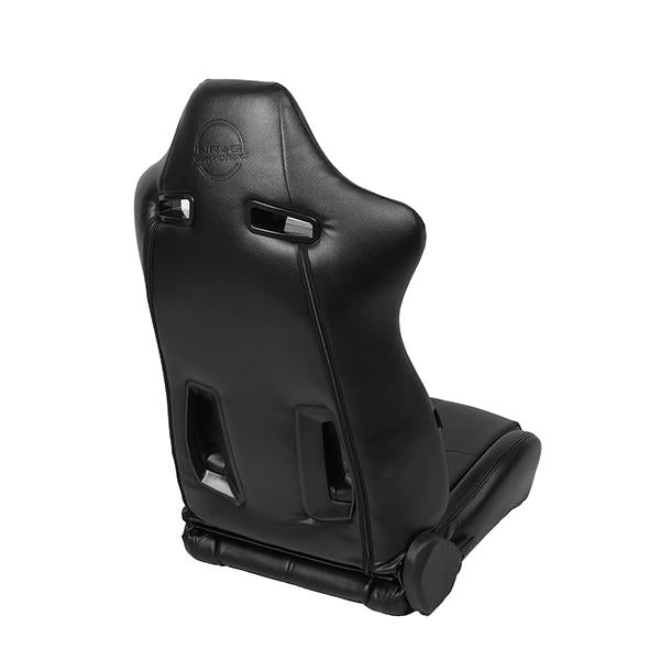 Fully Reclinable PVC Racing Seat - Right/Passenger Side - RSC-810BK