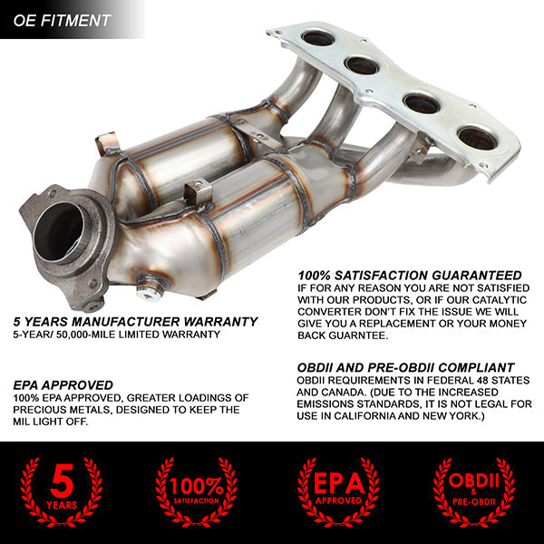 Factory Replacement Catalytic Converter <BR>01-03 Toyota RAV4 2.0L
