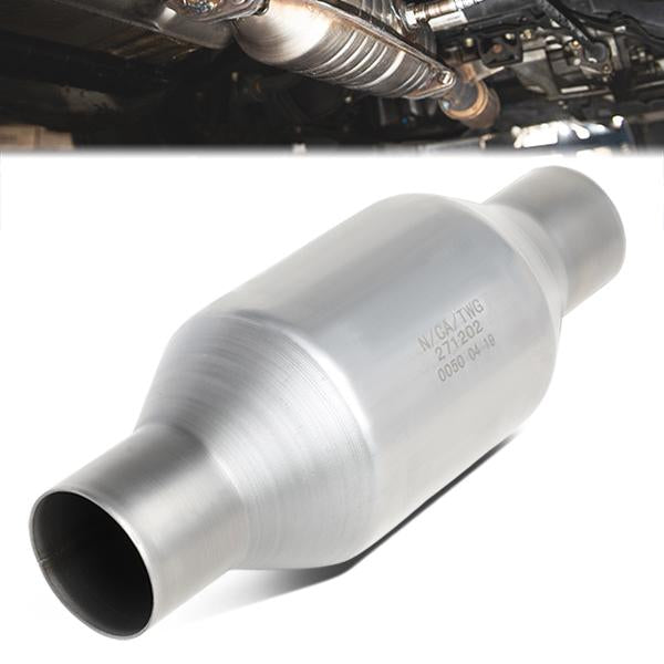 Factory Replacement Catalytic Converter <BR>Universal 2 Inlet - 11 L X 4 in. D